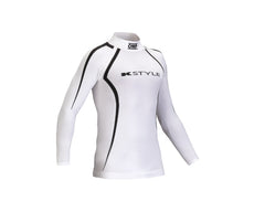 OMP KS Spring White Long Sleeved Shirt - Size Medium (M/L)