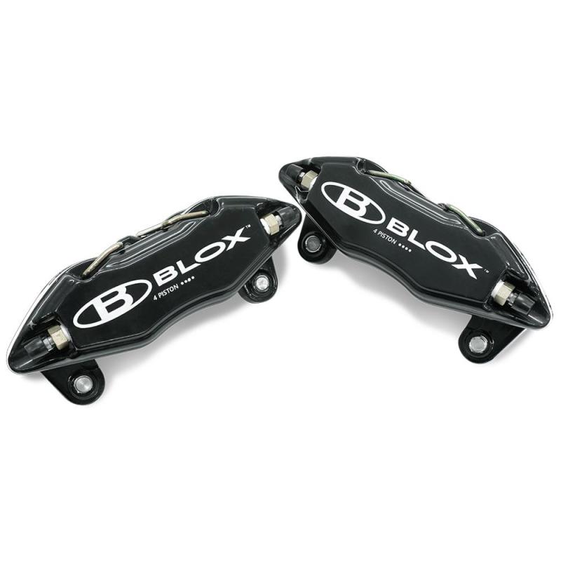 ملاقط BLOX Racing مزورة بأربعة مكابس - زوج (يناسب أقراص هوندا/أكورا مقاس 262 مم)