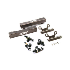 مجموعة ترقية سكة الوقود العلوية من DeatschWerks 02+ Subaru WRX / 07+ STI/LGT مع حاقنات 1500cc