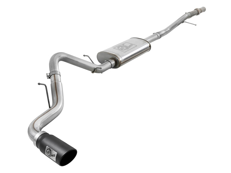 نظام عادم CatBack من سلسلة Apollo GT Series 2019 GM Silverado/Sierra 1500 سعة 4.3 لتر/5.3 لتر 409 SS مع طرف أسود