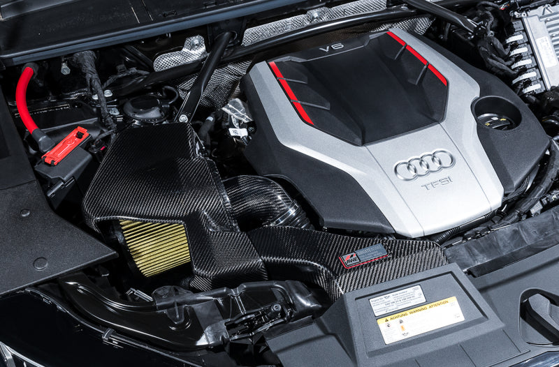 تعديل AWE لـ Audi B9 SQ5 3.0T AirGate من ألياف الكربون مع غطاء