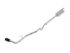 aFe Apollo GT Series 2.5in 409SS 20-21 Jeep Gladiator (JT) V6-3.6L - طرف أسود