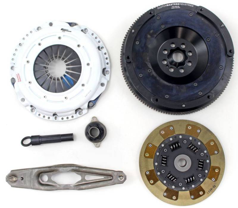 مجموعة القابض Clutch Masters 14-19 Mini Cooper S 1.5L Turbo FX300 مع دولاب الموازنة المصنوع من الألومنيوم