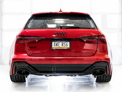 AWE Tuning 21-23 Audi C8 RS6/RS7 SwitchPath Cat-back Exhaust Tips - Diamond Black