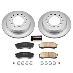 Power Stop 03-09 Lexus GX470 Rear Z17 Evolution Geomet Coated Brake Kit