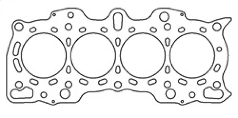 حشية رأس المحرك Cometic Honda/Acura DOHC مقاس 81 مم B18A/B مقاس 0.036 بوصة MLS غير VTEC
