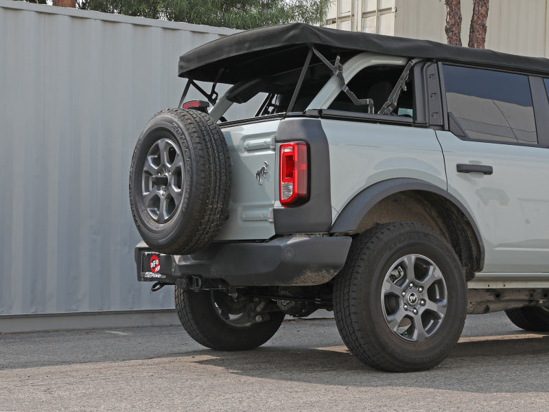 aFe Apollo GT Series 3in 409SS Cat-Back Ford Bronco 2021 L4 2.3L/V6 2.7L - مصقول