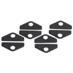 طقم تثبيت Edelbrock Vc Hold Down Tab من الفولاذ العالمي باللون الأسود، مجموعة من 8 قطع