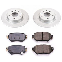 Power Stop 16-18 Mazda 6 Rear Z17 Evolution Geomet Coated Brake Kit