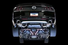 نظام عادم AWE Tuning S197 Mustang GT Axle-back - إصدار Touring (أطراف من الكروم الفضي)