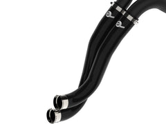 aFe 22-24 Ford Bronco Raptor V6-3.0L BladeRunner Aluminum Hot and Cold Charge Pipe Kit - Black