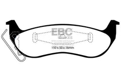 وسادات الفرامل الخلفية من Redstuff لسيارة Ford Crown Victoria 4.6 EBC 03+