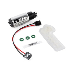 مضخة وقود مدمجة DW300C بقوة 340 لتر/ساعة من DeatschWerks مع مجموعة إعداد RSX 02-06 (بدون مشابك التثبيت)