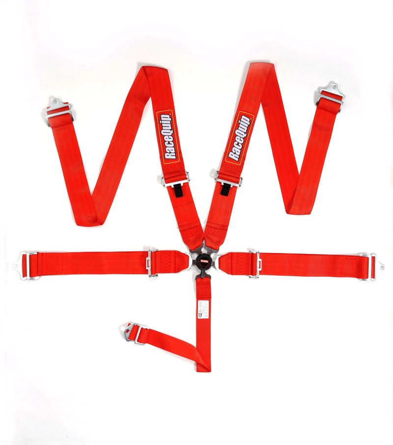 حزام الأمان RaceQuip Red SFI CAMLOCK 5pt PD Lap