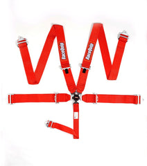 حزام الأمان RaceQuip Red SFI CAMLOCK 5pt PD Lap