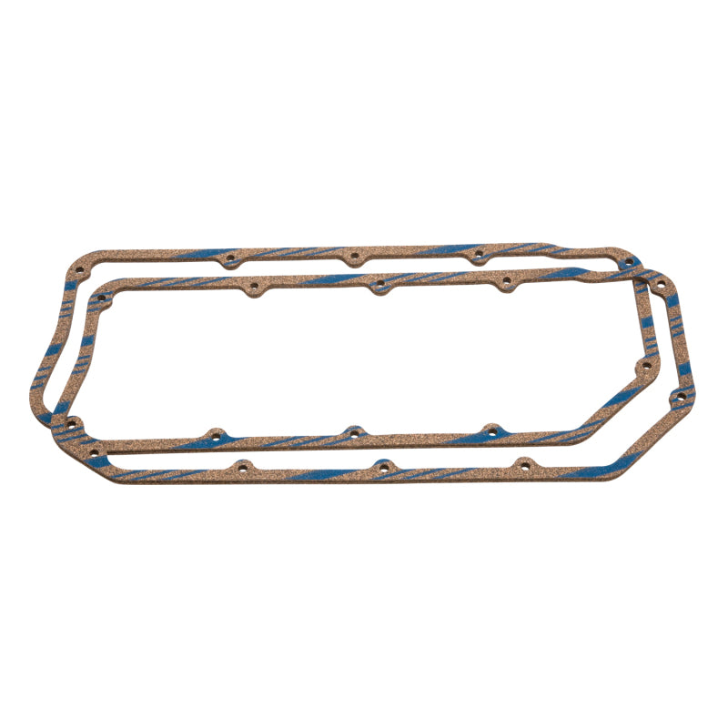 أغطية صمامات Edelbrock Gaskets Chrysler 426-572 Hemi Gen II Blue Stripe Cork/Rube Set