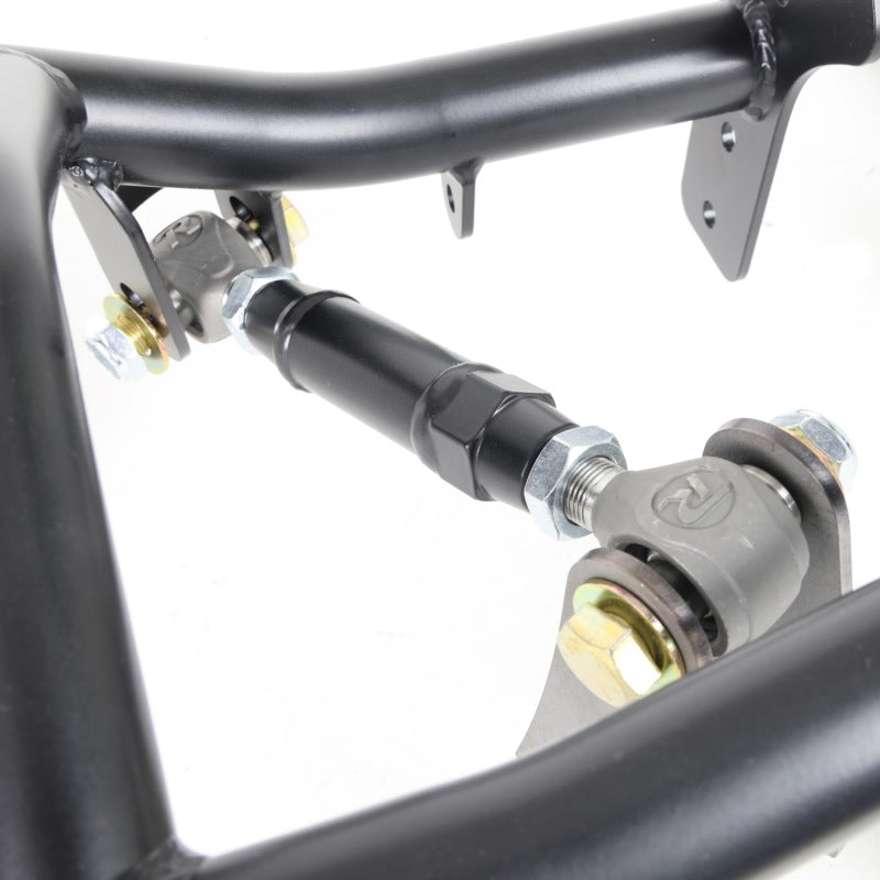 إطار Ridetech 70-81 GM F-Body Bolt-On 4-Link مع قضبان ضبط مزدوجة ومفاصل R وحامل وأدوات أخرى