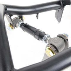 إطار Ridetech 70-81 GM F-Body Bolt-On 4-Link مع قضبان ضبط مزدوجة ومفاصل R وحامل وأدوات أخرى