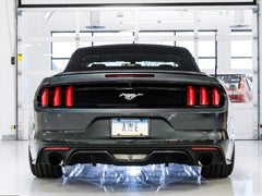 نظام عادم AWE Tuning S550 Mustang EcoBoost Axle-back - Touring Edition (أطراف باللون الأسود الماسي)
