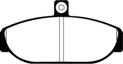 EBC 85-93 Volvo 740 2.1 (Girling) Redstuff Front Brake Pads