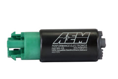 مجموعة مضخة الوقود AEM 340LPH مقاس 65 مم مع خطافات التثبيت - متوافقة مع الإيثانول