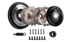 مجموعة قابض DKM 00-06 BMW M3 184 مم من السيراميك ثنائي القرص MR مع دولاب الموازنة (عزم دوران 650 قدمًا/رطلًا)