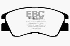 EBC 88-91 Mitsubishi Montero 2.6 Greenstuff Front Brake Pads