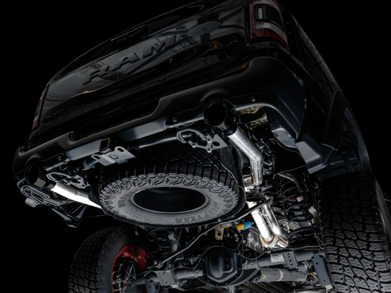 تعديل AWE 2021 RAM 1500 TRX 0FG Cat-Back Exhaust Tips - Diamond Black