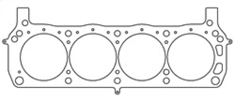 حشية رأس المحرك Cometic Ford 289/302/351 مقاس 4.03 بوصة NONSVO بسمك 0.040