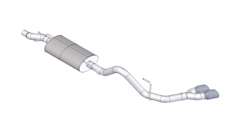 عادم رياضي مصقول من نوع Cat-Back لسيارة Ford F-150 EcoBoost 3.5L V6 من طراز Corsa 11-13