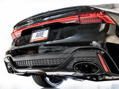 AWE Tuning 21-23 Audi C8 RS6/RS7 SwitchPath Cat-back Exhaust Tips - Diamond Black
