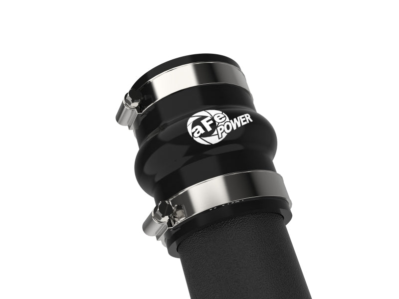 أنبوب شحن ساخن من الألومنيوم مقاس 2-1/2 بوصة من aFe BladeRunner باللون الأسود لسيارة Subaru WRX H4-2.4L (t) موديلات 2002-2003
