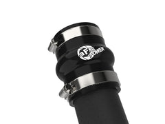أنبوب شحن ساخن من الألومنيوم مقاس 2-1/2 بوصة من aFe BladeRunner باللون الأسود لسيارة Subaru WRX H4-2.4L (t) موديلات 2002-2003
