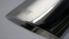 طقم أطراف مصقولة من سلسلة Pro-Series من Corsa Single Universal مقاس 2.75 بوصة مدخل / 3.5 بوصة مخرج