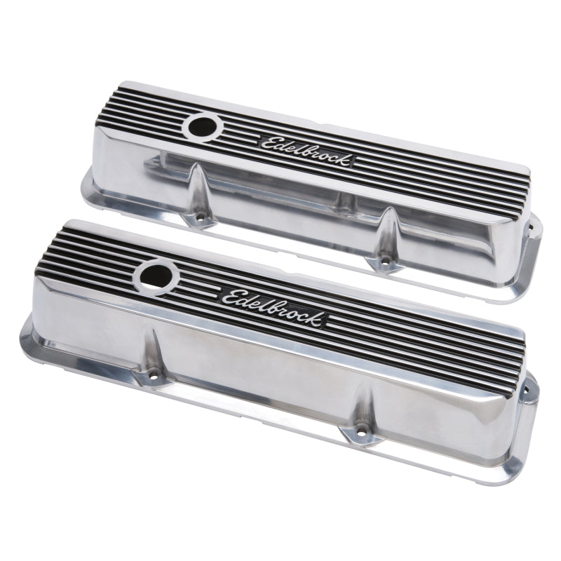 أغطية صمامات Edelbrock Elite II Ford FE 1958-76 مصقولة