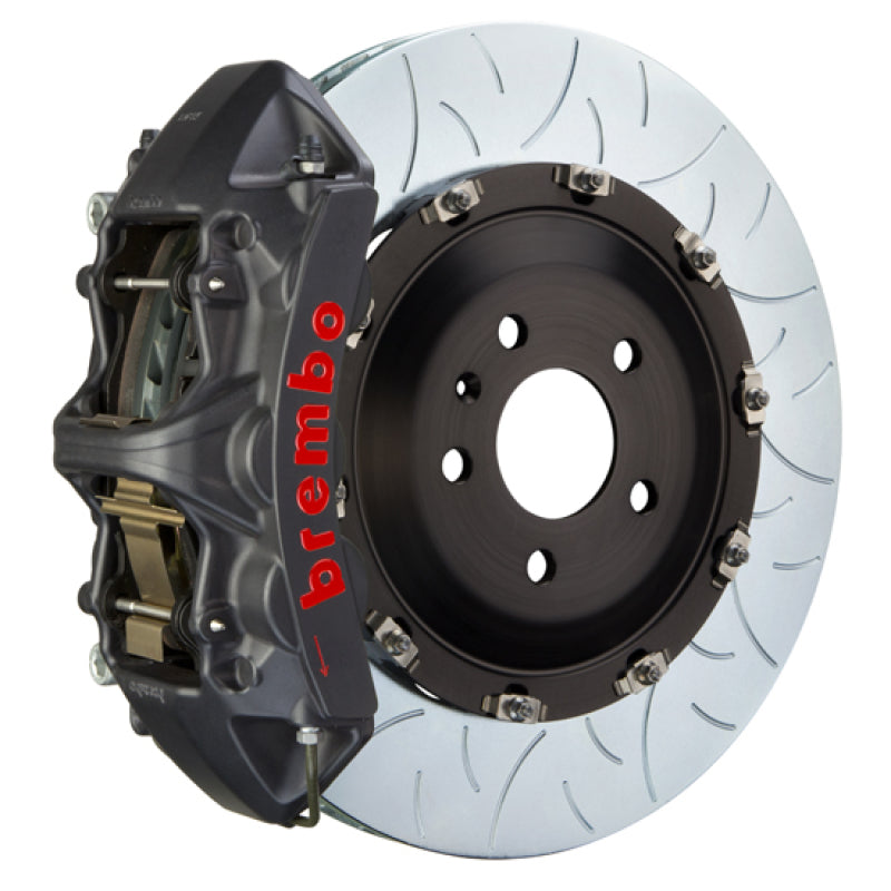 بريمبو 03-07 كايين/S/توربو Fr GTS BBK 6Pis Cast 405x34 2pc Rotor Slotted Type3-Black HA