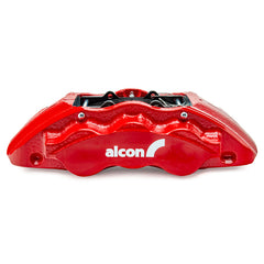 طقم فرامل FRT أحمر مقاس 355x33 مم 6 مكابس لسيارات Alcon 19+ Silverado/Sierra 20+ Suburban/Tahoe/Yukon/Esc