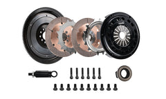 مجموعة قابض DKM Twin Disc MR لسيارة VW Corrado/GTI (2.8L VR6) مع دولاب الموازنة (عزم دوران 650 قدمًا/رطلًا)