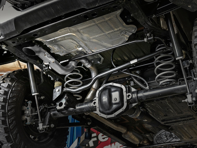 نظام عادم المحور الخلفي aFe MACH Force-Xp بدون طرف لسيارة Jeep Wrangler L4-2.0T / V6-3.6L موديلات 18-20