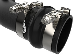 aFe 23-24 Ford F250/F350 Super Duty V8-6.7L BladeRunner 3 In. Aluminum Hot Charge Pipe- BLK