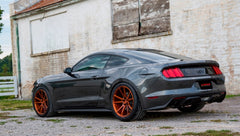 كورسا 2015 فورد موستانج GT 5.0 3in عادم خلفي أسود مزدوج الأطراف (سياحة)