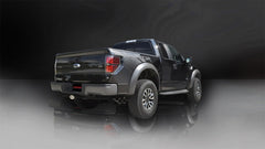 كورسا 11-14 فورد F-150 رابتور 6.2 لتر V8 قاعدة عجلات 145 بوصة عادم أسود Xtreme Cat-Back