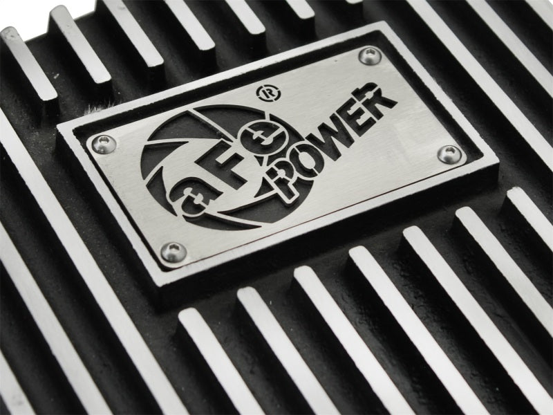 وعاء ناقل الحركة aFe Power باللون الأسود الميكانيكي لشاحنات Ford 6R80 F-150 موديل 09-14