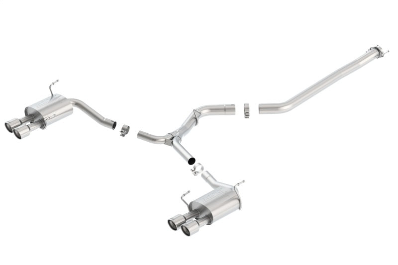 بورلا 11-14 سوبارو امبريزا WRX/STI سيدان 4dr ATAK SS Catback العادم