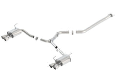 بورلا 11-14 سوبارو امبريزا WRX/STI سيدان 4dr ATAK SS Catback العادم