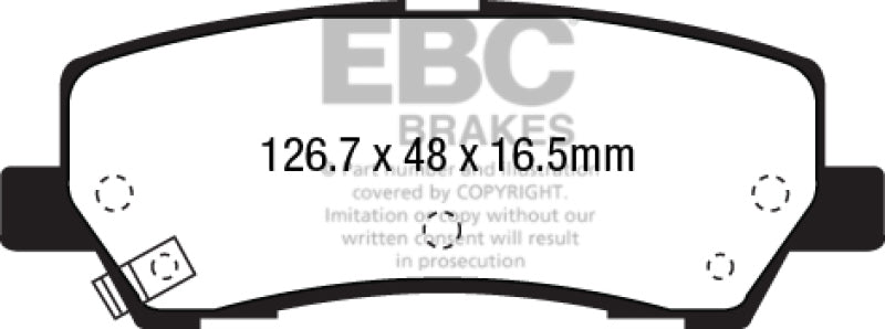 وسادات فرامل EBC Greenstuff 2000 Series Sport