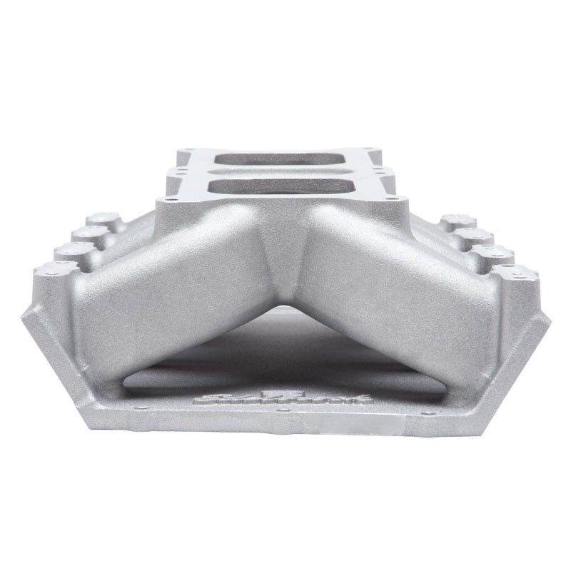 مشعب سحب Edelbrock Chrysler Gen II 426-572 Hemi Dual Quad Single Plane للمكربنات