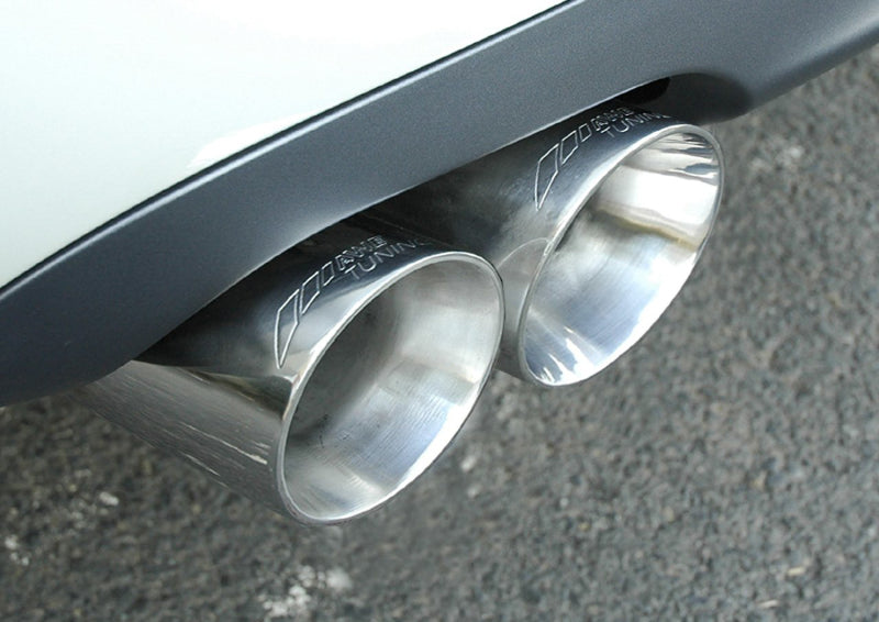 AWE Tuning Audi B7 S4 Track Edition Exhaust Tips باللون الفضي المصقول