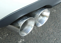 AWE Tuning Audi B7 S4 Track Edition Exhaust Tips باللون الفضي المصقول