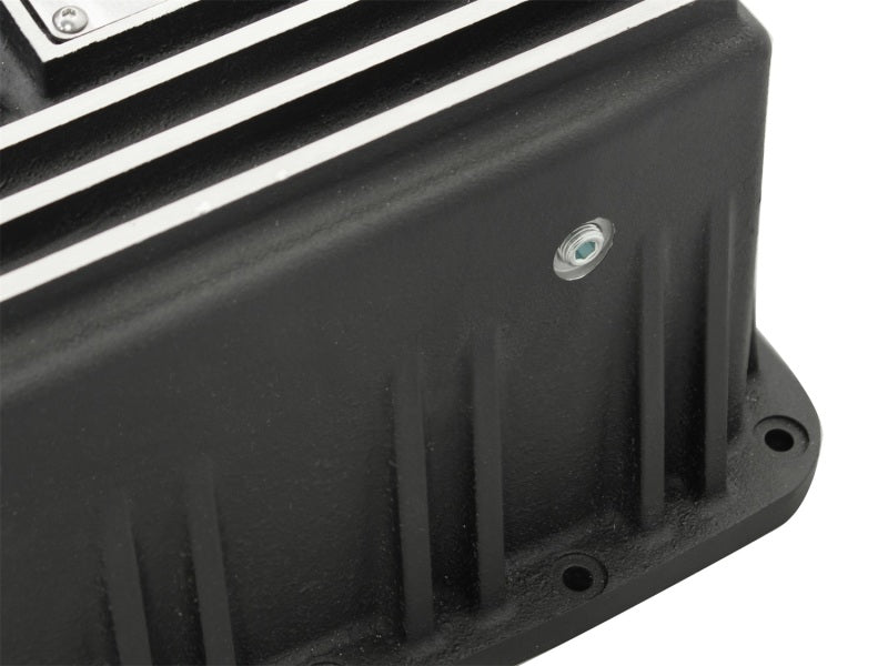 وعاء ناقل الحركة aFe Power باللون الأسود الميكانيكي لشاحنات Ford 6R80 F-150 موديل 09-14